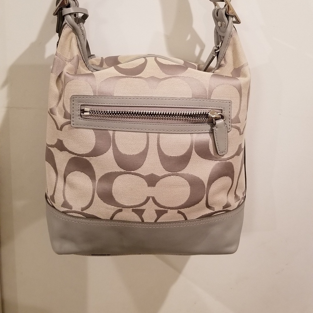 Coach signature handbag